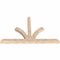 Ekena Millwork Richland Smooth Timber Gable Bracket, Douglas Fir, 96"W x 60"H x 5 1/2"D x 5 1/2"F, 15/12 Pitch GBW096X60X0606RIC00SDF - alternate 2